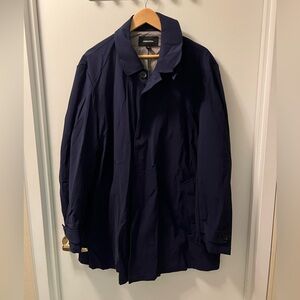 Nordstrom Dark Blue Trench Coat